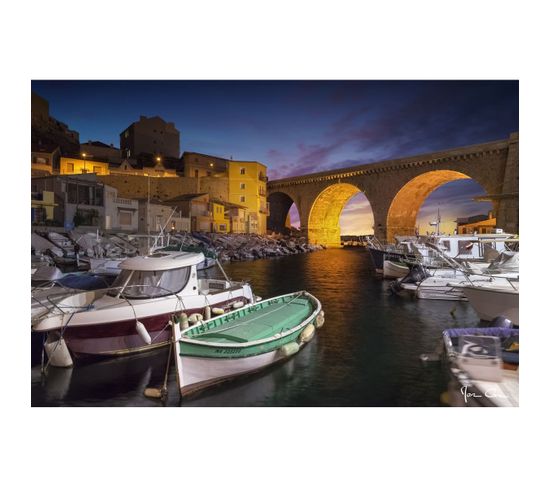 Tableau Sur Toile Vallon Des Auffes 30x45 Cm