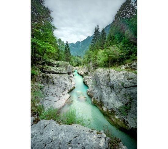 Tableau Sur Toile Gorge 100x140 Cm