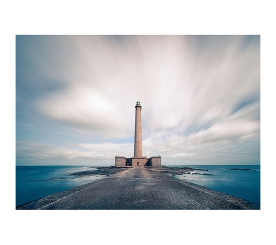 Tableau Sur Toile Phare Breton 45x65 Cm