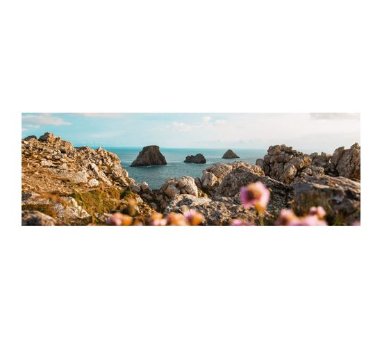 Tableau Sur Toile Presqu'île Du Crozon 30x97 Cm