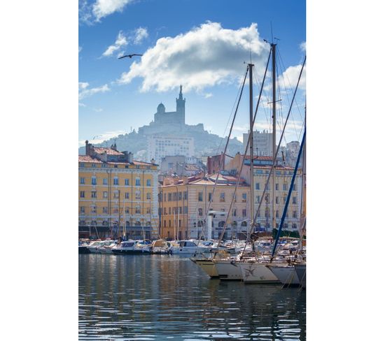 Tableau Sur Toile Marseille 30x45 Cm