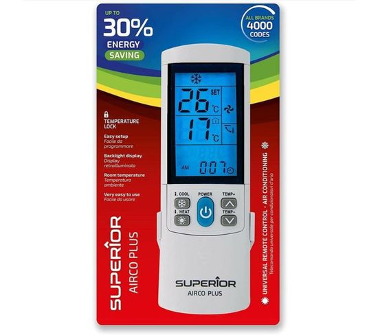 Télécommande Universelle Pour Climatiseur  99100rec Pour Climatiseur