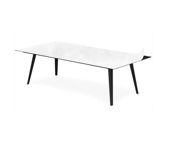 Table Basse 1 Cover "tableau Effaçable" 120cm Noir