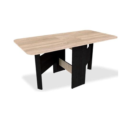 Table De Repas Pliable "dali" 158cm Wengé