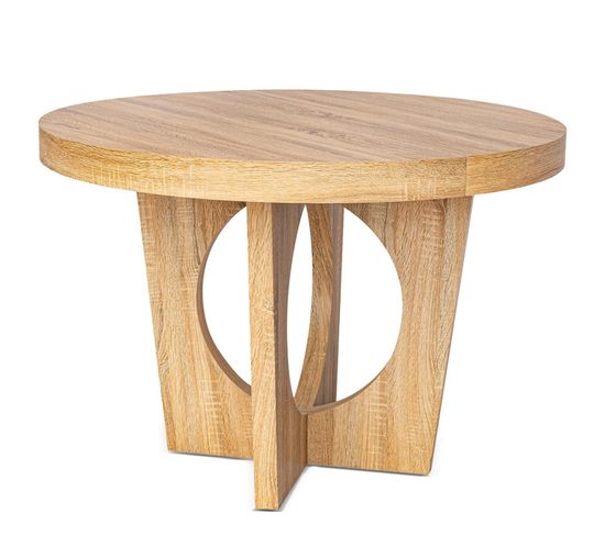 Table De Repas Extensible "kapy" 110-260cm Chêne