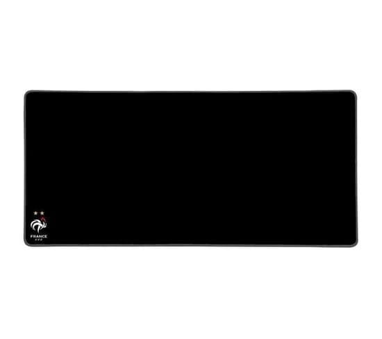 Tapis De Souris Fédération Française De Football Xxl 90x46 Cm Noir