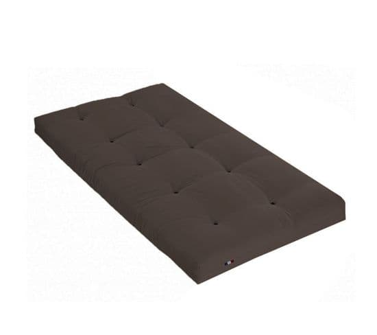 Matelas Futon Latex Chocolat 90x190cm