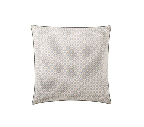 Taie D'oreiller En Percale De Coton Beige 65x65