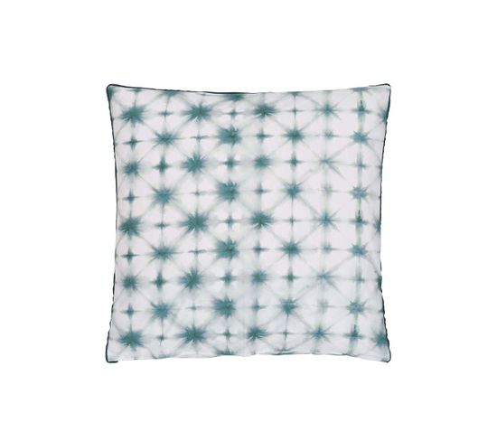 Taie D'oreiller En Percale De Coton Vert 65x65