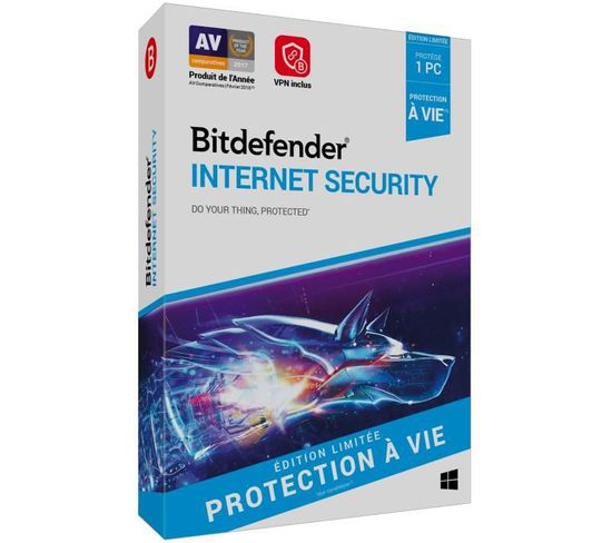 Antivirus Internet Security À Vie 1 PC -  Cr_is_18_1_60_fr