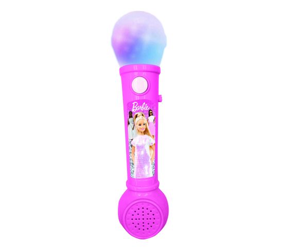 Microphone Lumineux Barbie