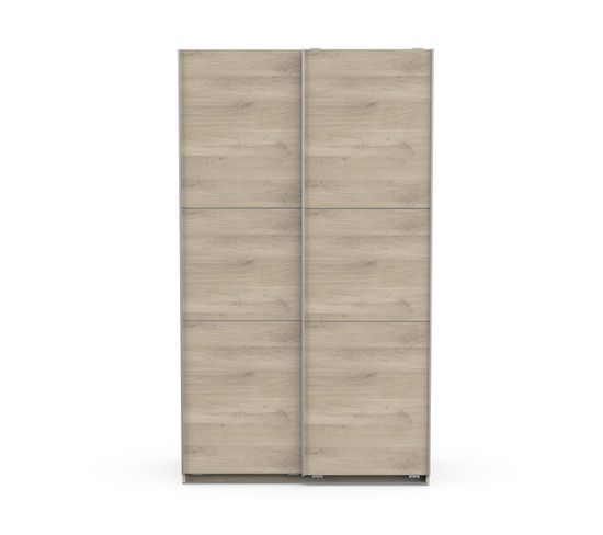 Armoire 2 Portes Coulissantes - L116,5 Cm