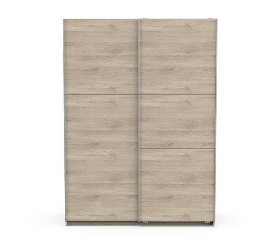 Armoire 2 Portes Coulissantes - L148 Cm