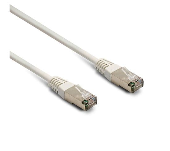 Câble Ethernet Rj45 Cat 5e Mâle/mâle Droit - Ftp 5 M