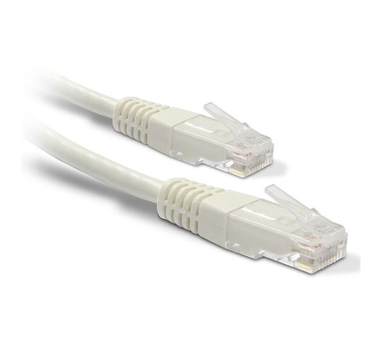 Câble Ethernet Rj45 Cat 6a Mâle/mâle Droit - Utp 10 M