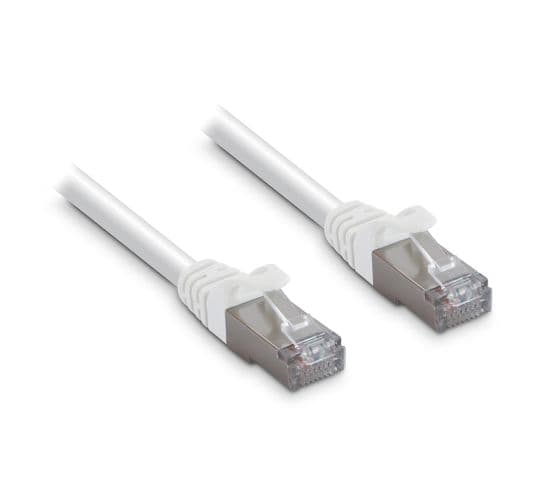 Câble Ethernet Rj45 Cat 7 Mâle/mâle Droit - Ftp 20 M