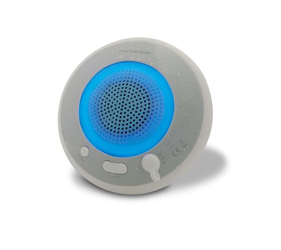 Enceinte Bluetooth Splash 3 W Mono Gris, Blanc