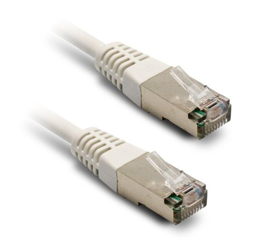 Câble Ethernet Rj45 Cat 5 Mâle/mâle Droit - Blindage Ftp 5 M
