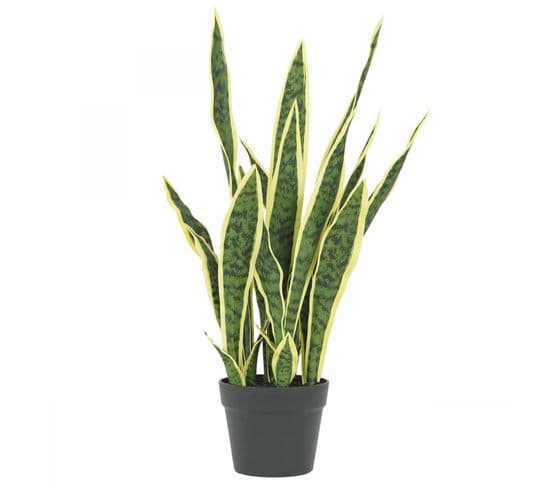 Sansevieria Artificiel En Pot 65cm