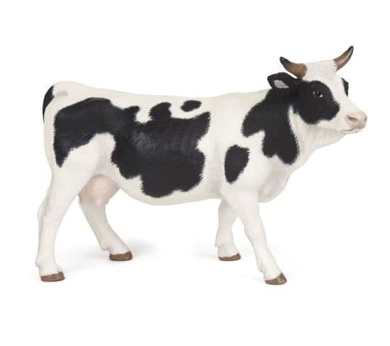 Figurine Vache - Noir Et Blanc