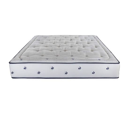 Matelas 140x190 Gallus - Ressorts Ensachés - Hauteur 27 Cm - Très Ferme