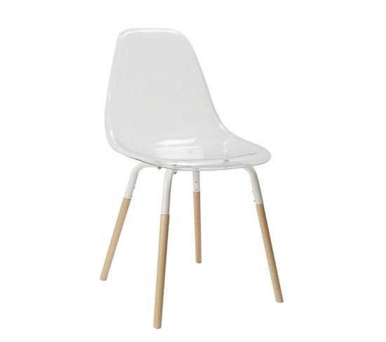 Chaise Scandinave Phenix Transparente