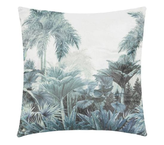 Coussin Velours 40x40 Cm Jungle