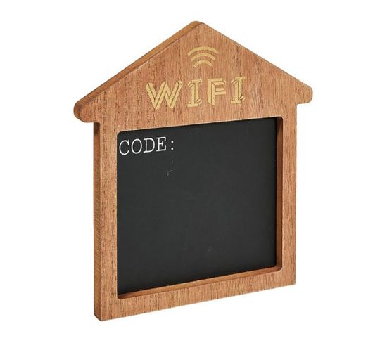 Plaque Wifi Ardoise Maison