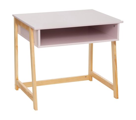 Bureau Enfant Maternelle Bois Rose