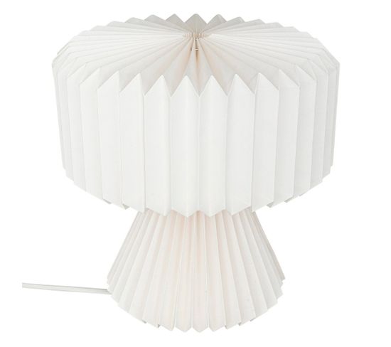 Lampe Papier Edda Blanc H32