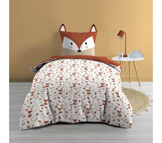 Housse De Couette 140x200 + Taie Roxy 100% Coton