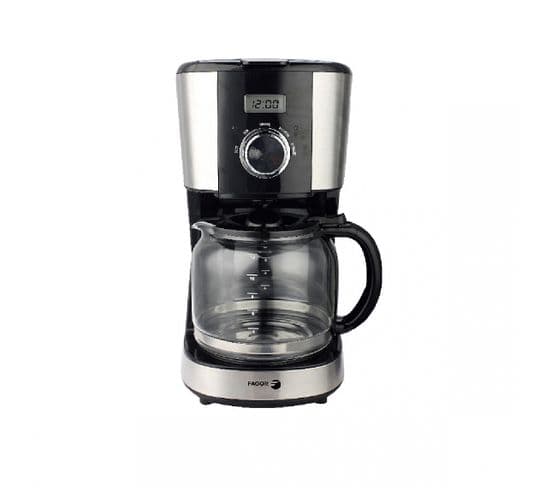 Cafetière Filtre Programmable 12 Tasses 900w - Fg562