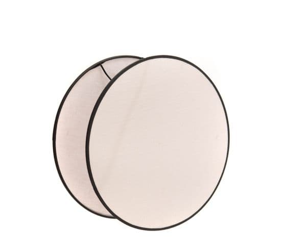 Abat-jour Luna 49 Cm Rose Nude En Lin