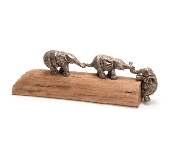 Éléphant Sur Bois