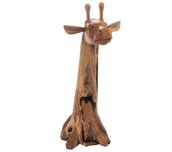 Déco Tête De Girafe 120 Cm