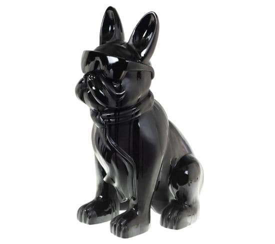 Bulldog Cravate Loft Noir 80 Cm