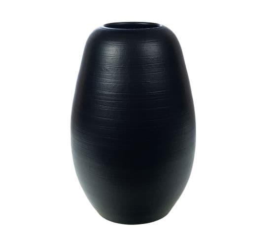 Vase Catiso Noir 55 Cm