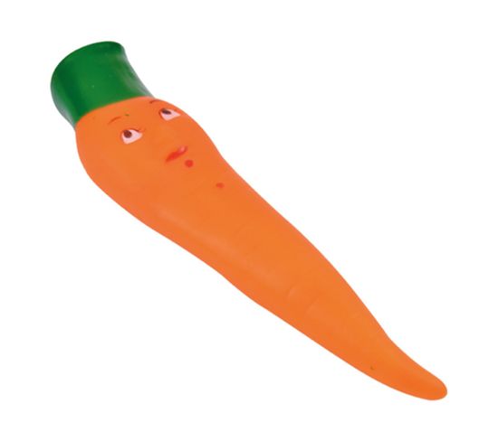 Jouet Pour Chien "carotte" 20cm Orange