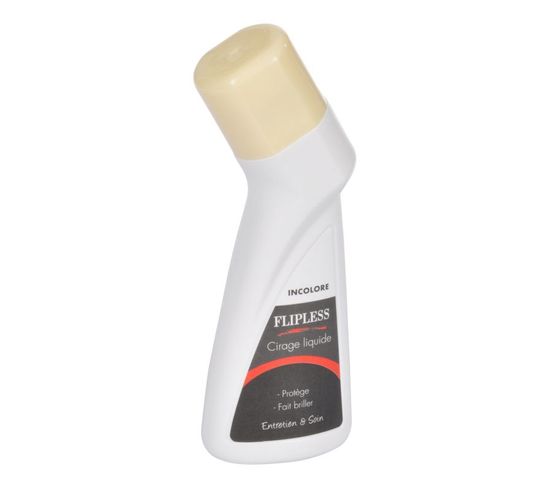 Cirage Liquide Cuir "flipless" 75ml Transparent