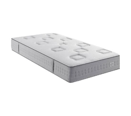 Matelas Equilibre 90x200, Ressort Ensachés, Ferme, H25