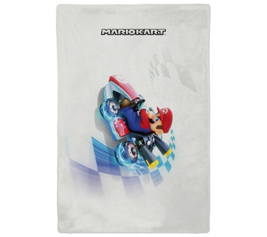 Plaid Mariokart Super Mario 110x130 Cm - 100% Polyester