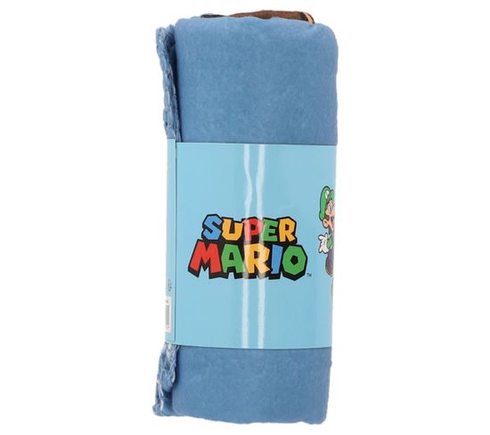 Plaid Mario Et Luigi Super Mario 110x130 Cm - 100% Polyester