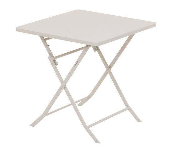 Table Carrée Pliante Greensboro 2p Argile Hespéride - Argile