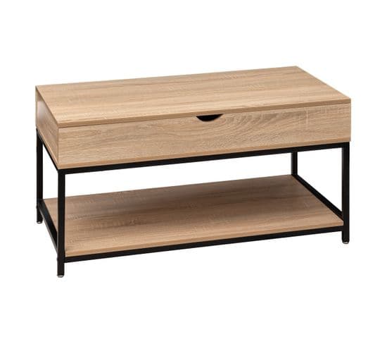 Table Basse Relevable Aliaj 5five - Naturel