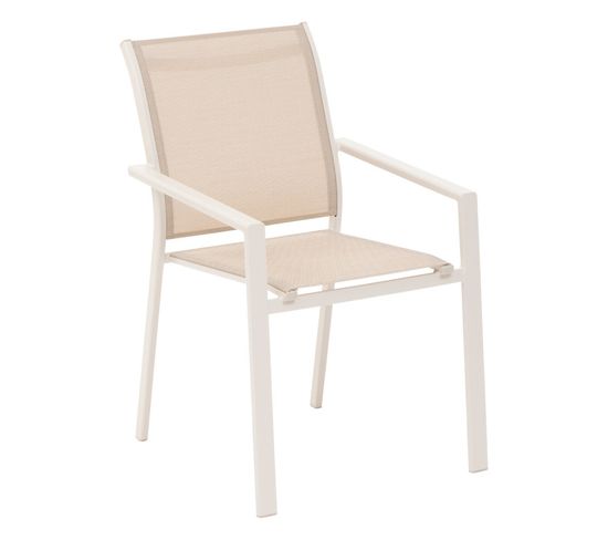 Fauteuil Repas Essentia Lin/argile Hespéride - Lin