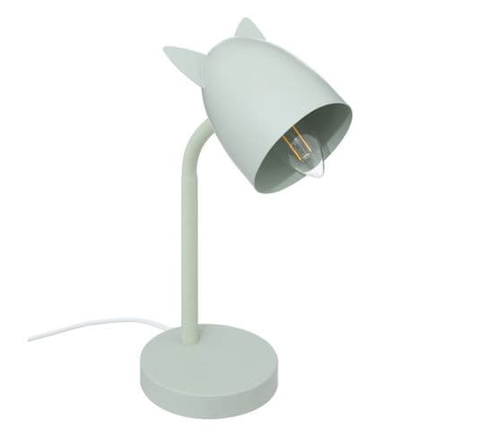 Lampe à Poser En Métal "oreilles" 31cm Vert