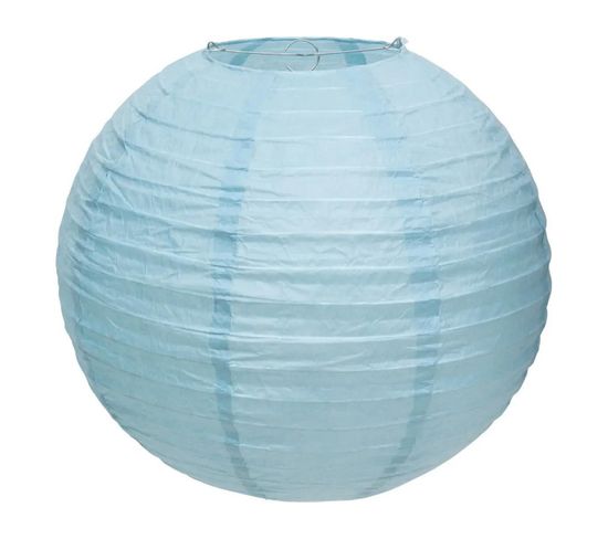 Lanterne Boule Japonaise "oya" 35cm Bleu