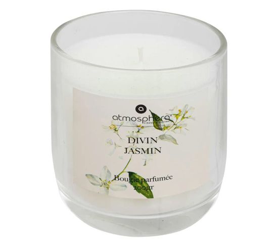 Bougie Parfumée "oudy" 200g Divin Jasmin