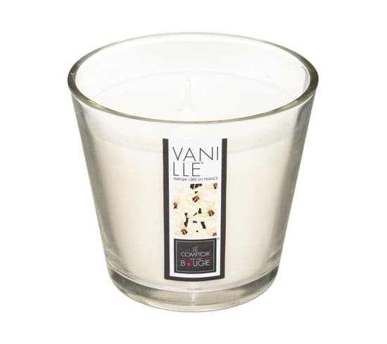 Bougie Parfumée Vanille Pot En Verre 190 G