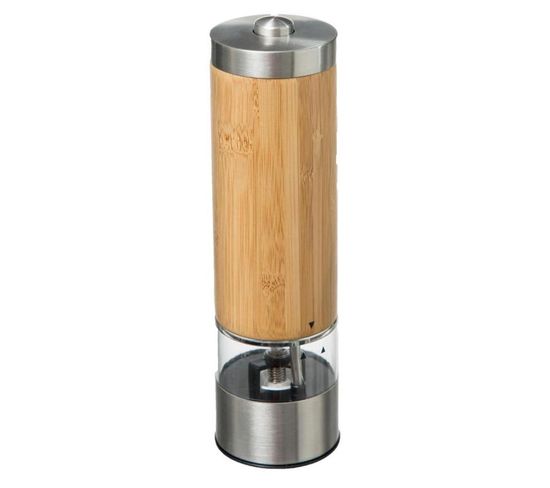 Moulin Électrique 205cm Inox Bambou